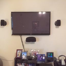 Before - notice the wires.