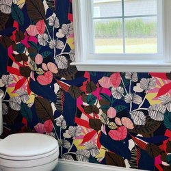 Hobbs Painting - Wallpapered powder riom