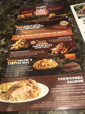 Menu photo 3 Outback Steakhouse Pompano Beach, FL Menu photo 3 Outback Steakhouse Pompano Beach, FL