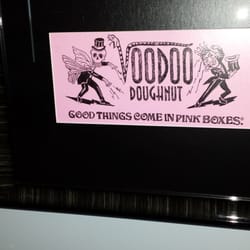Off the Wall Art Gallery - Framed VooDoo Doughnuts Box from Portland OR