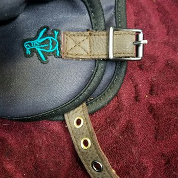 Gavriel Shoe Repair - Hat strap after with added 2 notches - Shoe Shine Near Me - Flushing, New York Gavriel Shoe Repair - Hat strap after with added 2 notches - Shoe Shine Near Me - Flushing, New York