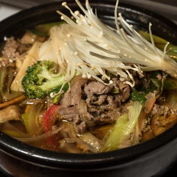 Kimchi Korea House - Bulgogi Mushroom Stew. $15.95. With sweet soy sauce. - Korean Near Me - Toronto, Ontario Kimchi Korea House - Bulgogi Mushroom Stew. $15.95. With sweet soy sauce. - Korean Near Me - Toronto, Ontario