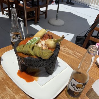 Los Agaves - Molcajete (tierra pero no tanto mar) - Tacos Near Me - Santa Barbara, California Los Agaves - Molcajete (tierra pero no tanto mar) - Tacos Near Me - Santa Barbara, California