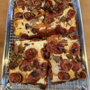Square Pie Guys - The Ellen Supreme - $24.50 - Pizza Near Me - Campbell, California
