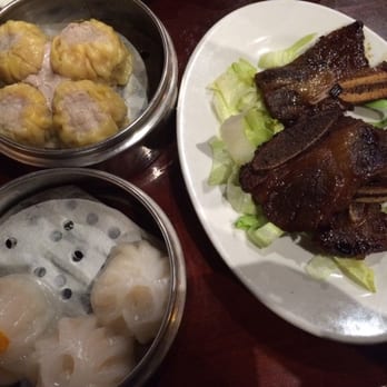 Pagoda - Dim sum pork dumpling, short ribs , scallop( totally was shrimp ) dumpling - Dim Sum Near Me - Roseville, Minnesota