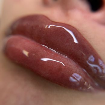 Modern Face Studio - right after lip blushing - Eyebrow Services Near Me - Alhambra, California