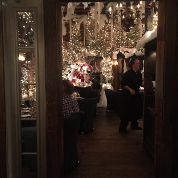The Cabin - a view of the dining room through the door - Italian Near Me - Aurora, Ohio The Cabin - a view of the dining room through the door - Italian Near Me - Aurora, Ohio