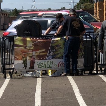 Bashas' - Roasting and selling Hatch chilies in the parking lot!! Nice!! - Grocery Near Me - Taylor, Arizona Bashas' - Roasting and selling Hatch chilies in the parking lot!! Nice!! - Grocery Near Me - Taylor, Arizona