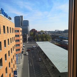 Radiologie am Raschplatz - Blick auf den ZOB