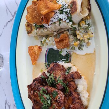 Sol Y Luna - Puntas De Puerco and Tomatillo Lobster Soft Taco - Latin American Near Me - Mountain Brook, Alabama Sol Y Luna - Puntas De Puerco and Tomatillo Lobster Soft Taco - Latin American Near Me - Mountain Brook, Alabama
