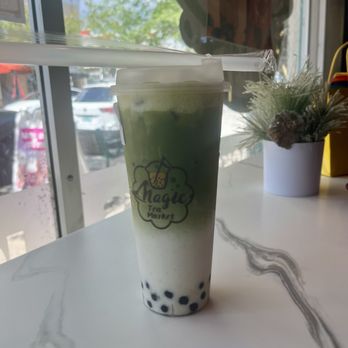 MagicTea Market - Uji Matcha with cheese foam - Bubble Tea Near Me - Mount Dora, Florida MagicTea Market - Uji Matcha with cheese foam - Bubble Tea Near Me - Mount Dora, Florida