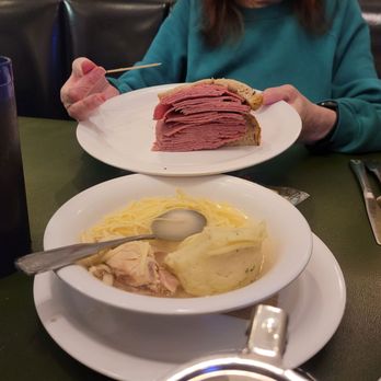 Milton's - Soup & half sandwich. Kosher salami on rye. - Delis Near Me - Del Mar, California Milton's - Soup & half sandwich. Kosher salami on rye. - Delis Near Me - Del Mar, California