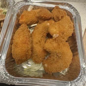 Harmony Vegetarian Restaurant - 6 Fried Shrimps - delicious - Chinese Near Me - Atlanta, Georgia