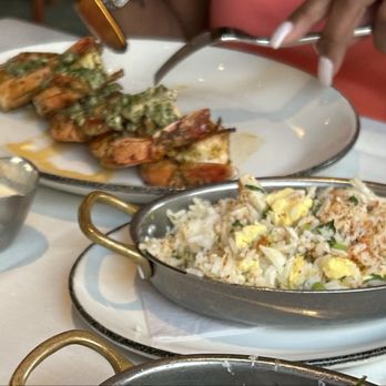 The Hamilton - Baked jumbo shrimp with a side of crab fried rice - Seafood Near Me - Washington, DC, District of Columbia The Hamilton - Baked jumbo shrimp with a side of crab fried rice - Seafood Near Me - Washington, DC, District of Columbia