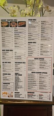 Menu photo 7 Mafia Sushi Los Angeles, CA