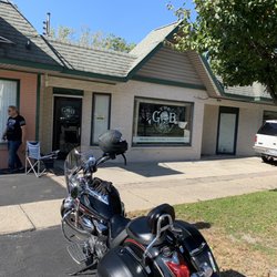 The Grouchy Old Biker Shop - The grouchy old biker himself