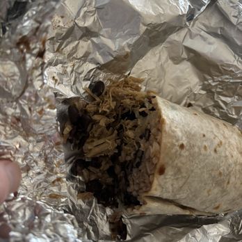 El Farolito - Carnitas super burrito with cheese - Mexican Near Me - San Francisco, California