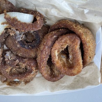 Burgerville - A bowl of slop instead of onion rings. - Burgers Near Me - Portland, Oregon