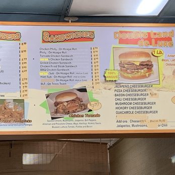 Burger Land - menu - Burgers Near Me - Garland, Texas Burger Land - menu - Burgers Near Me - Garland, Texas