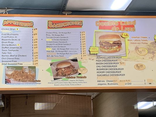 Menu photo 2 Burger Land Garland, TX Menu photo 2 Burger Land Garland, TX