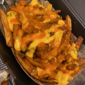 Fire Wings - Seasoned fries with chili cheese and fire sauce - Chicken Wings Near Me - Brea, California Fire Wings - Seasoned fries with chili cheese and fire sauce - Chicken Wings Near Me - Brea, California