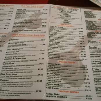 Ravi Shankar - The main menu. Best to try the starters and the dosa which is true south Indian food. - Indian Near Me - London, XGL Ravi Shankar - The main menu. Best to try the starters and the dosa which is true south Indian food. - Indian Near Me - London, XGL