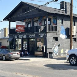 Brown Street Market - Storefront. It is on the west side if Brown Street between California & Nevada.