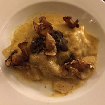 Belga Queen - King crab stuffed ravioli. The truffles just weren't my style, but if it's yours then you'll enjoy. - Belgian Near Me - Brussels, BRU Belga Queen - King crab stuffed ravioli. The truffles just weren't my style, but if it's yours then you'll enjoy. - Belgian Near Me - Brussels, BRU