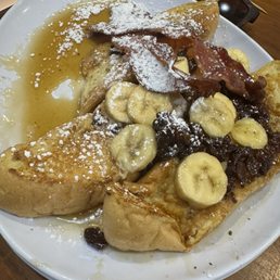 Banana foster French toast