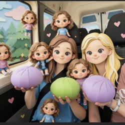 Gretchen's Hallmark Shop - Dumpling surprise squishies