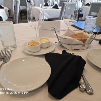 Fleming’s Prime Steakhouse & Wine Bar - Our table setting and tasty bread with butter - Steakhouses Near Me - Pasadena, California Fleming’s Prime Steakhouse & Wine Bar - Our table setting and tasty bread with butter - Steakhouses Near Me - Pasadena, California