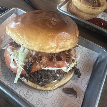 Dog Haus Biergarten - Roseville - Bacon cheeseburger - New American Near Me - Roseville, California