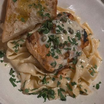 Adamo's - Salmon Picatta - New American Near Me - Sacramento, California