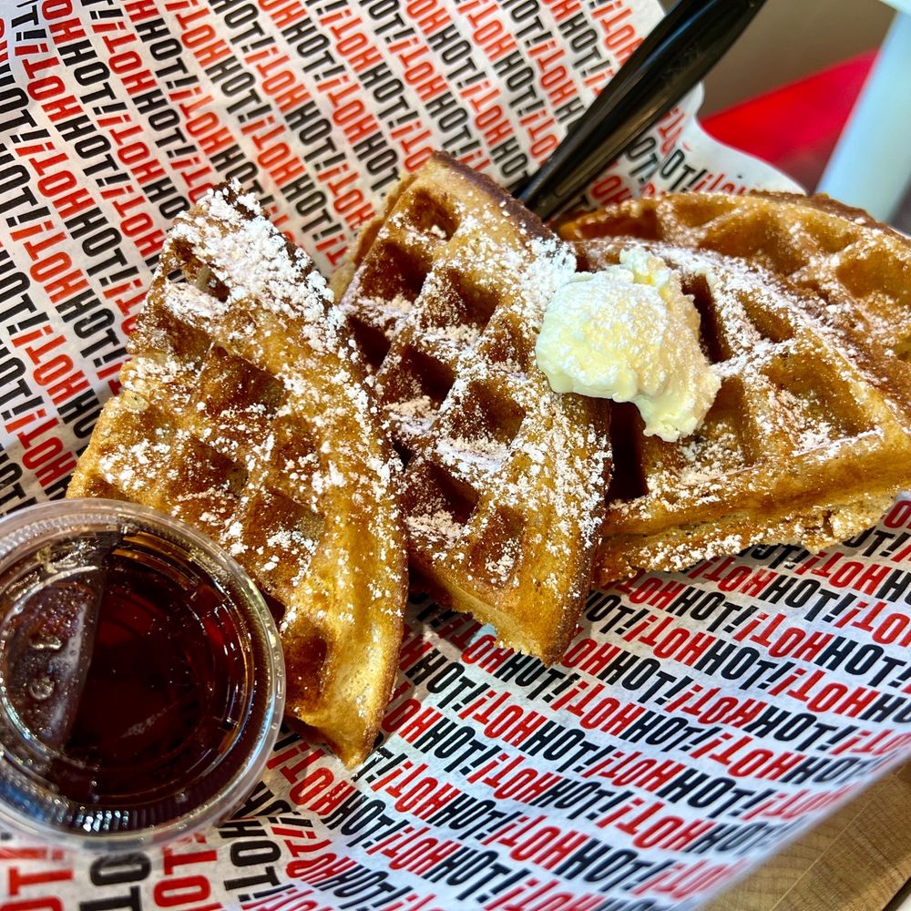 Howlin' Ray's - Complimentary Waffles - Served only Saturday/Sunday - Southern Near Me - Pasadena, California Howlin' Ray's - Complimentary Waffles - Served only Saturday/Sunday - Southern Near Me - Pasadena, California