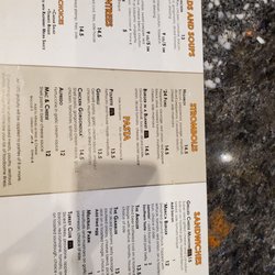 StoneHome Brewing - Menu