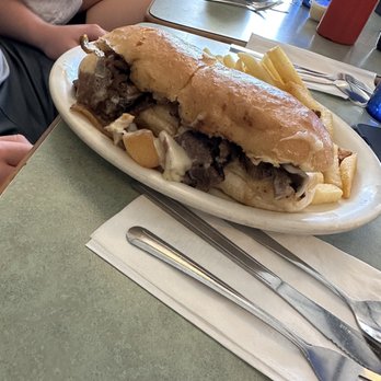 Mom's Place - Steak and cheese with peppers and onions - Diners Near Me - Tampa, Florida Mom's Place - Steak and cheese with peppers and onions - Diners Near Me - Tampa, Florida