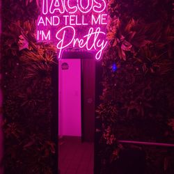 Same restroom, just with the light off lol. Total vibe