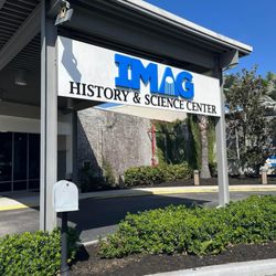 IMAG History & Science Center - The front of the museum