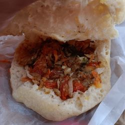 The Roti Maharani - Bake and saltfish