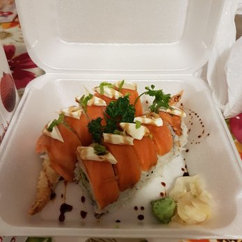 Sapporo Sushi - Smokey Salmon Roll (Take-Out) - Japanese Near Me - Richmond Hill, Ontario Sapporo Sushi - Smokey Salmon Roll (Take-Out) - Japanese Near Me - Richmond Hill, Ontario