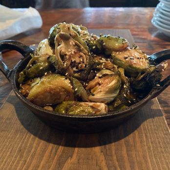 Parlor Pizza Bar - River North - Glazed Brussels Sprouts - Pizza Near Me - Chicago, Illinois Parlor Pizza Bar - River North - Glazed Brussels Sprouts - Pizza Near Me - Chicago, Illinois