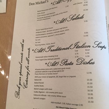 Don Michael's - Italian Near Me - Las Vegas, Nevada