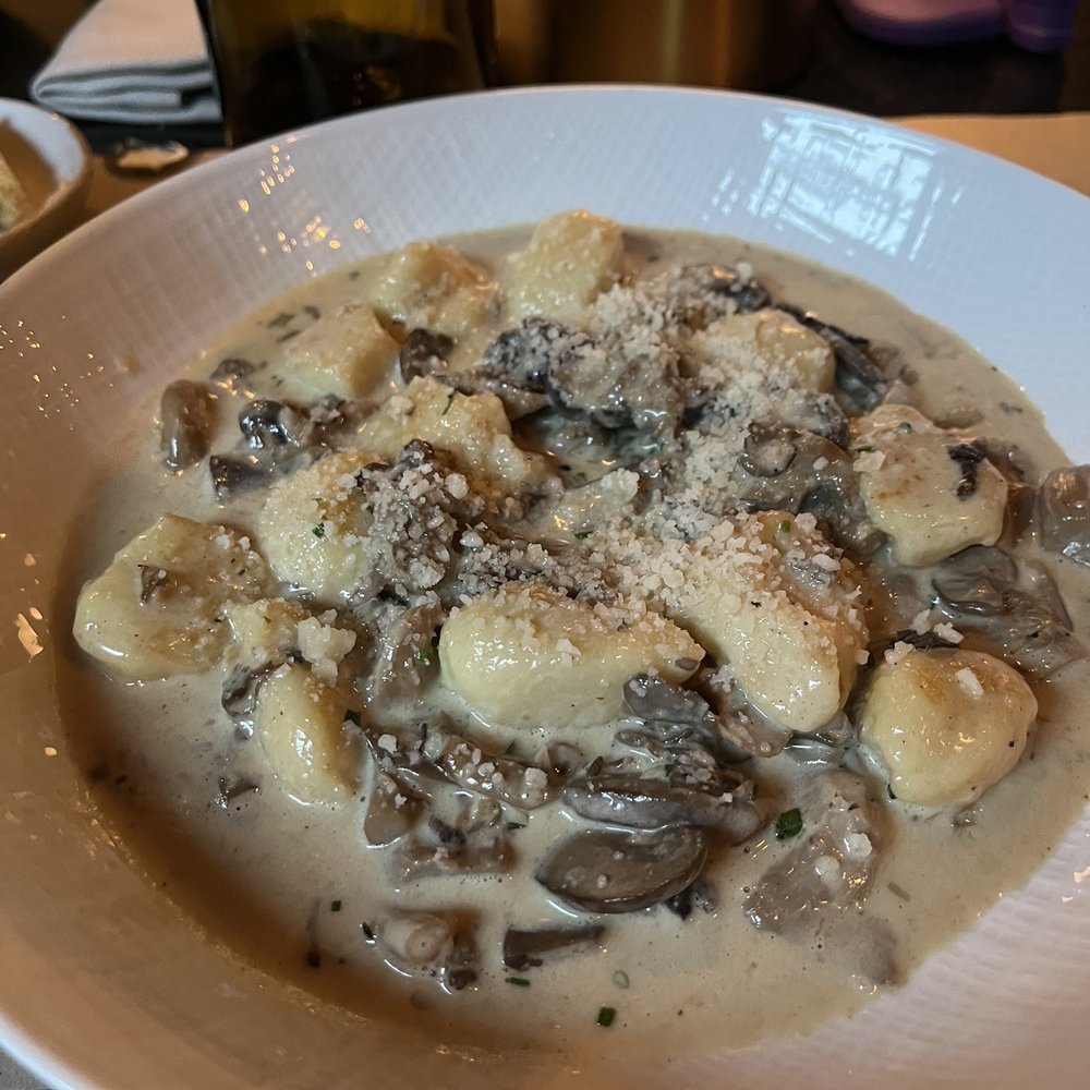Mushroom gnocchi Mushroom gnocchi