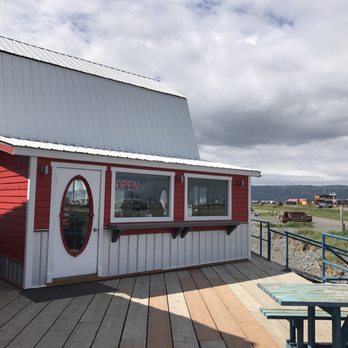 Flagship Creamery - The red building on the first boardwalk! - Ice Cream & Frozen Yogurt Near Me - Homer, Alaska Flagship Creamery - The red building on the first boardwalk! - Ice Cream & Frozen Yogurt Near Me - Homer, Alaska
