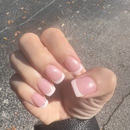 Best French nail ever !! By Chloe Best French nail ever !! By Chloe