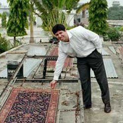 David's Rug Cleaning - Owner David in 2005