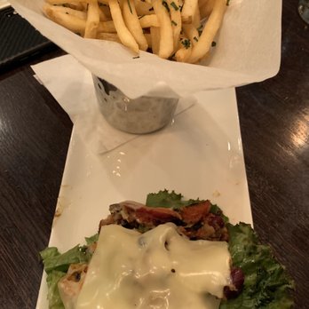 Plan B Burger Bar - Bun-less Organic Veggie Burger - Burgers Near Me - Springfield, Massachusetts