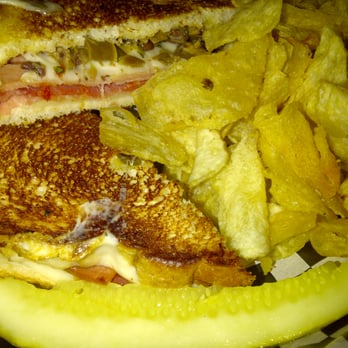 The Depot Tavern - Muffaletta grilled cheese - mortadella, capicola, salami - American Near Me - Minneapolis, Minnesota The Depot Tavern - Muffaletta grilled cheese - mortadella, capicola, salami - American Near Me - Minneapolis, Minnesota