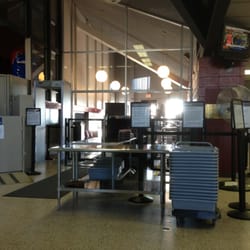 Great Lakes Air - TSA Security...to the only gate at this airport...only one airline fly's in and out of Cheyenne.