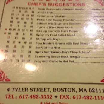 Peach Farm - Menu - Chinese Near Me - Boston, Massachusetts